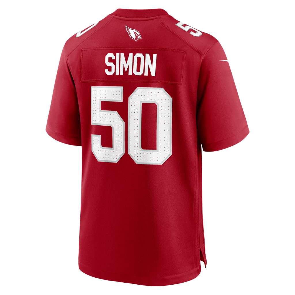 Arizona Cardinals Cody Simon Nike Cardinal Game Jersey