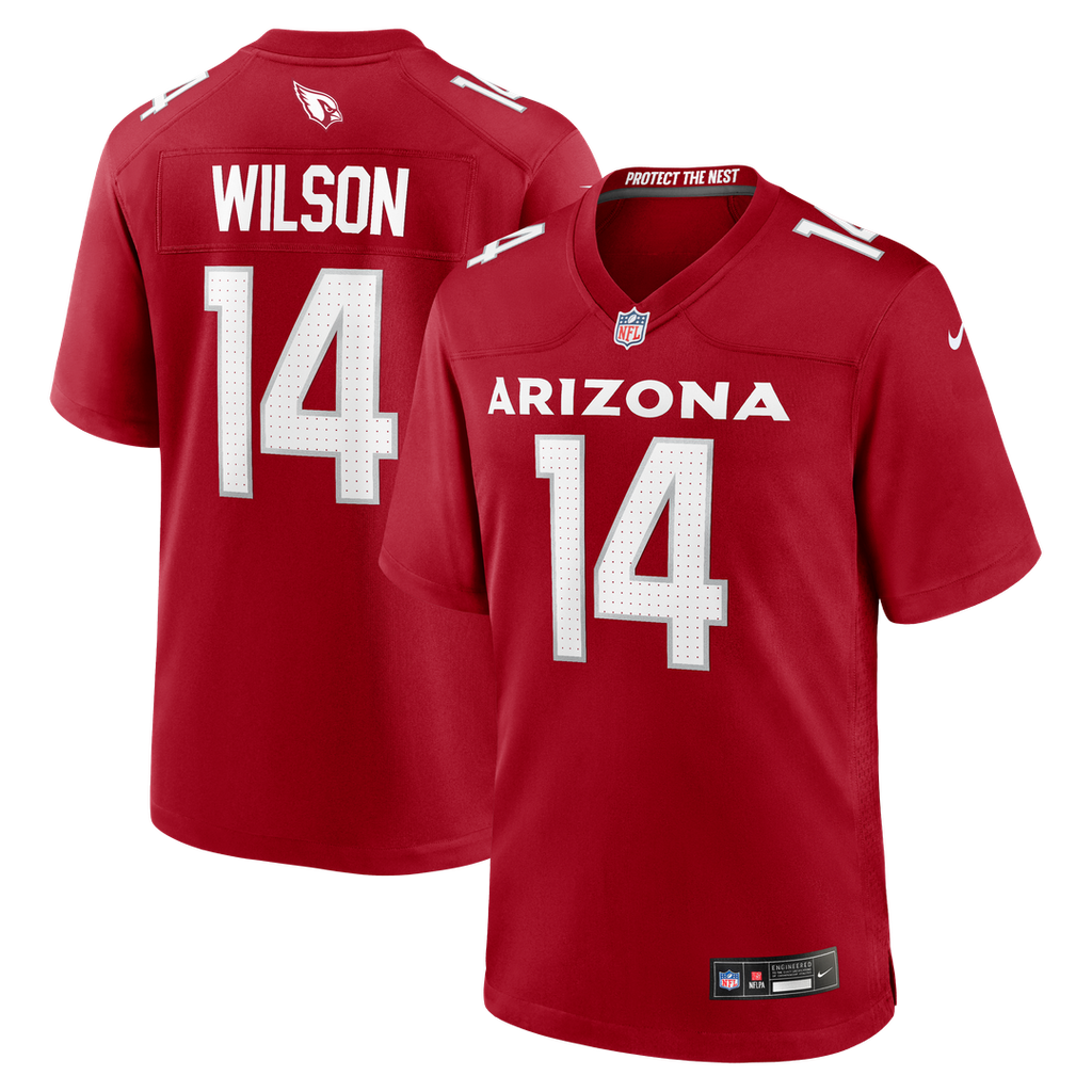 Arizona Cardinals Michael Wilson Nike Cardinal Game Jersey
