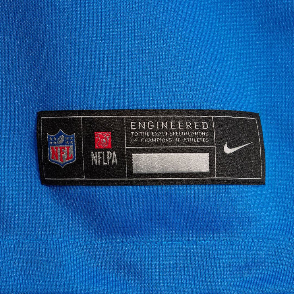Detroit Lions Mathieu Betts Nike Blue Game Jersey