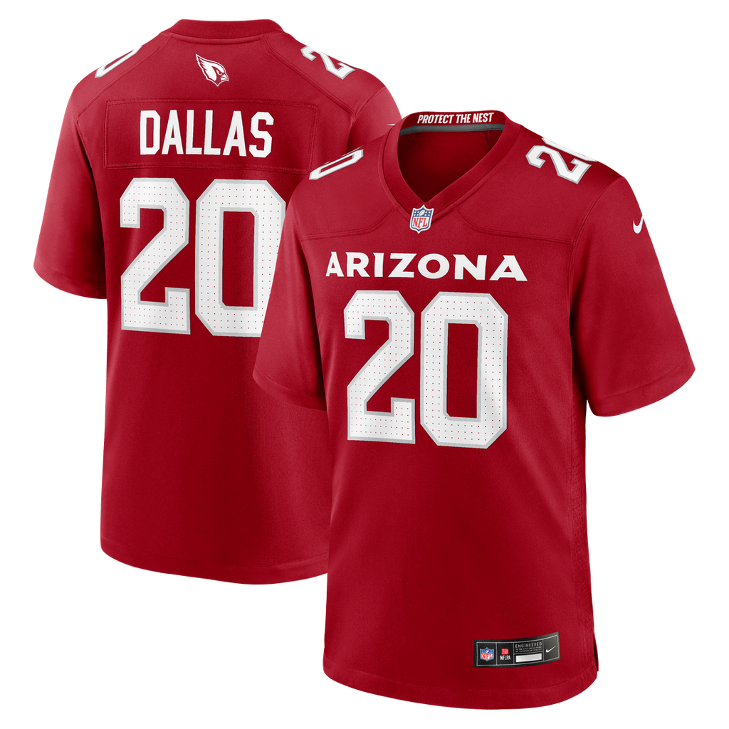 Arizona Cardinals DeeJay Dallas Nike Cardinal Game Jersey