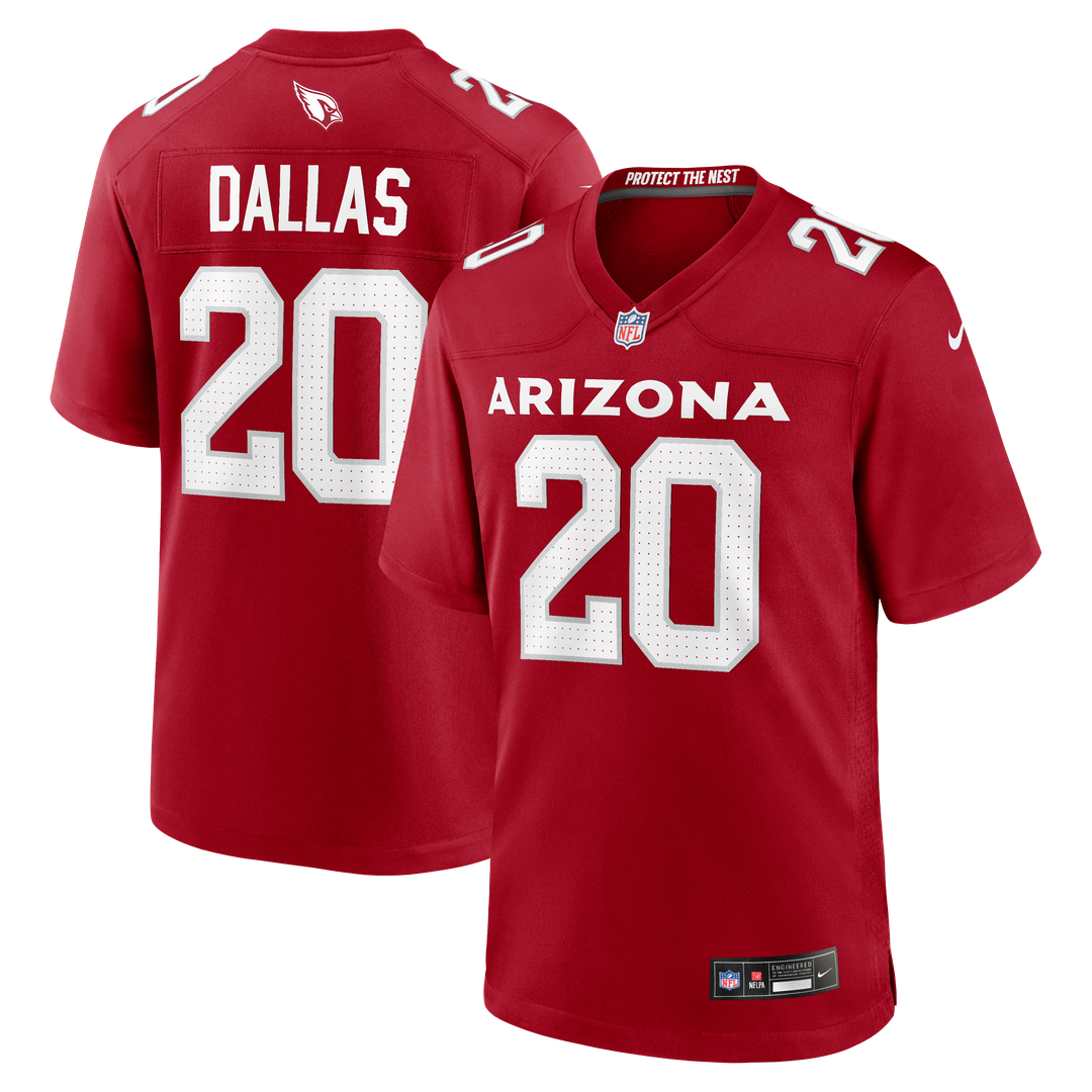 Arizona Cardinals DeeJay Dallas Nike Cardinal Game Jersey