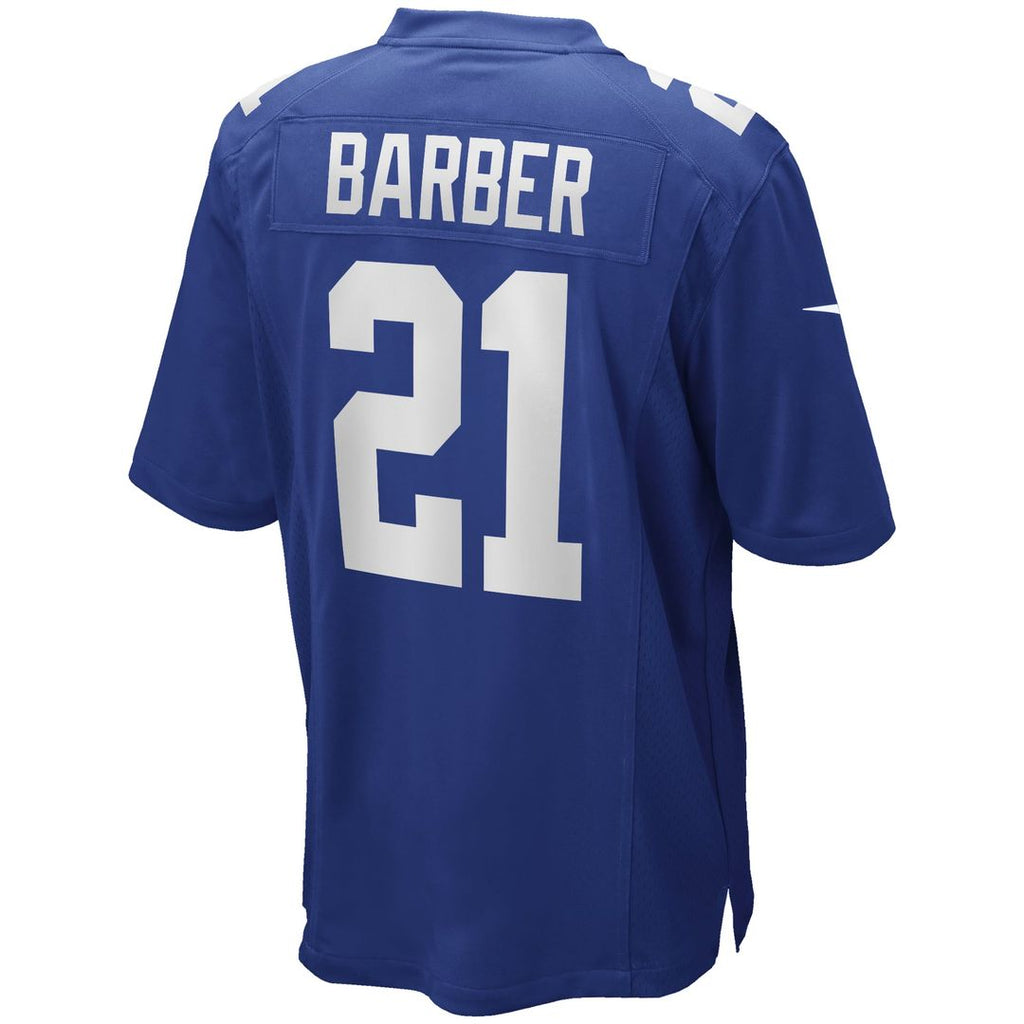 New York Giants Tiki Barber Nike Royal Retired Player Game Jersey