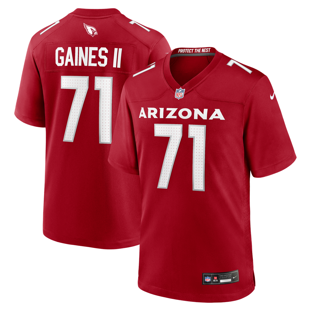 Arizona Cardinals Jon Gaines II Nike Cardinal Game Jersey