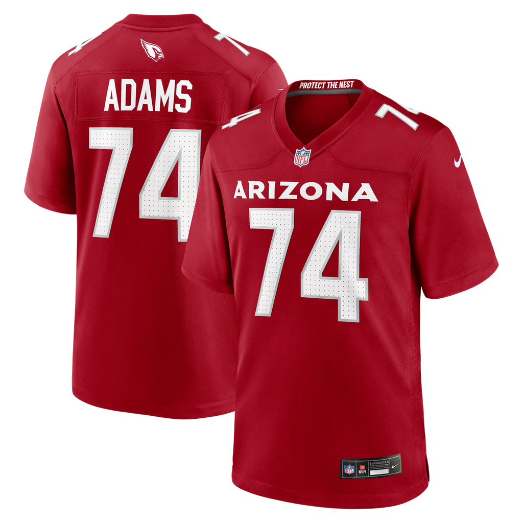 Arizona Cardinals Isaiah Adams Nike Cardinal Game Jersey