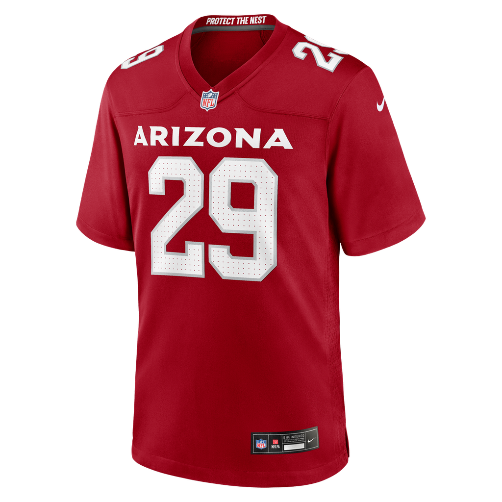 Arizona Cardinals Denzel Burke Nike Cardinal Game Jersey