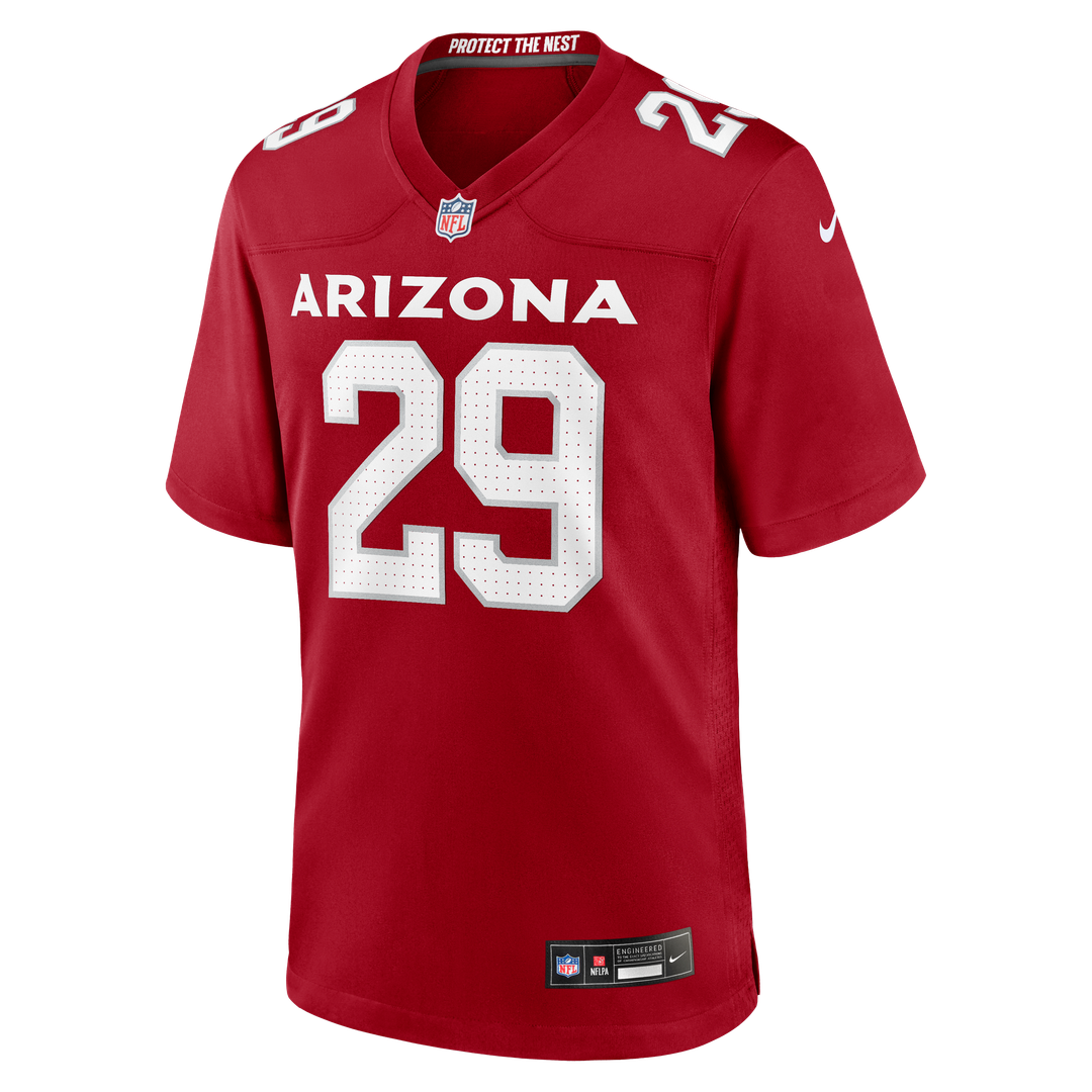 Arizona Cardinals Denzel Burke Nike Cardinal Game Jersey