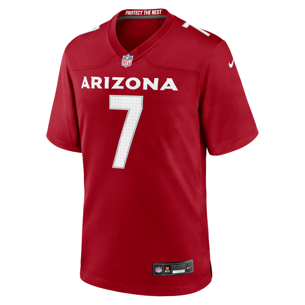 Arizona Cardinals Jacoby Brissett Nike Cardinal Game Jersey