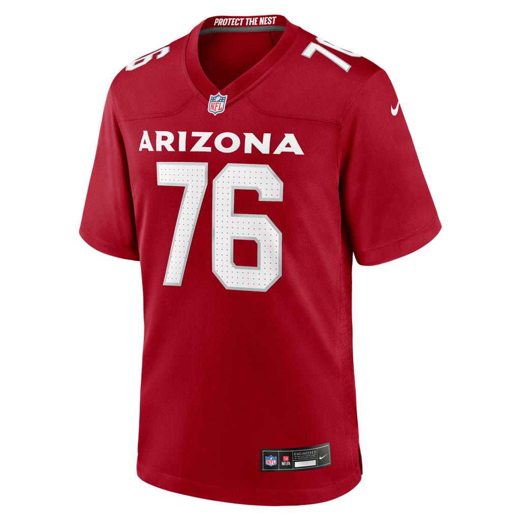 Arizona Cardinals Will Hernandez Nike Cardinal Game Jersey
