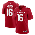 Arizona Cardinals Max Melton Nike Cardinal Game Jersey