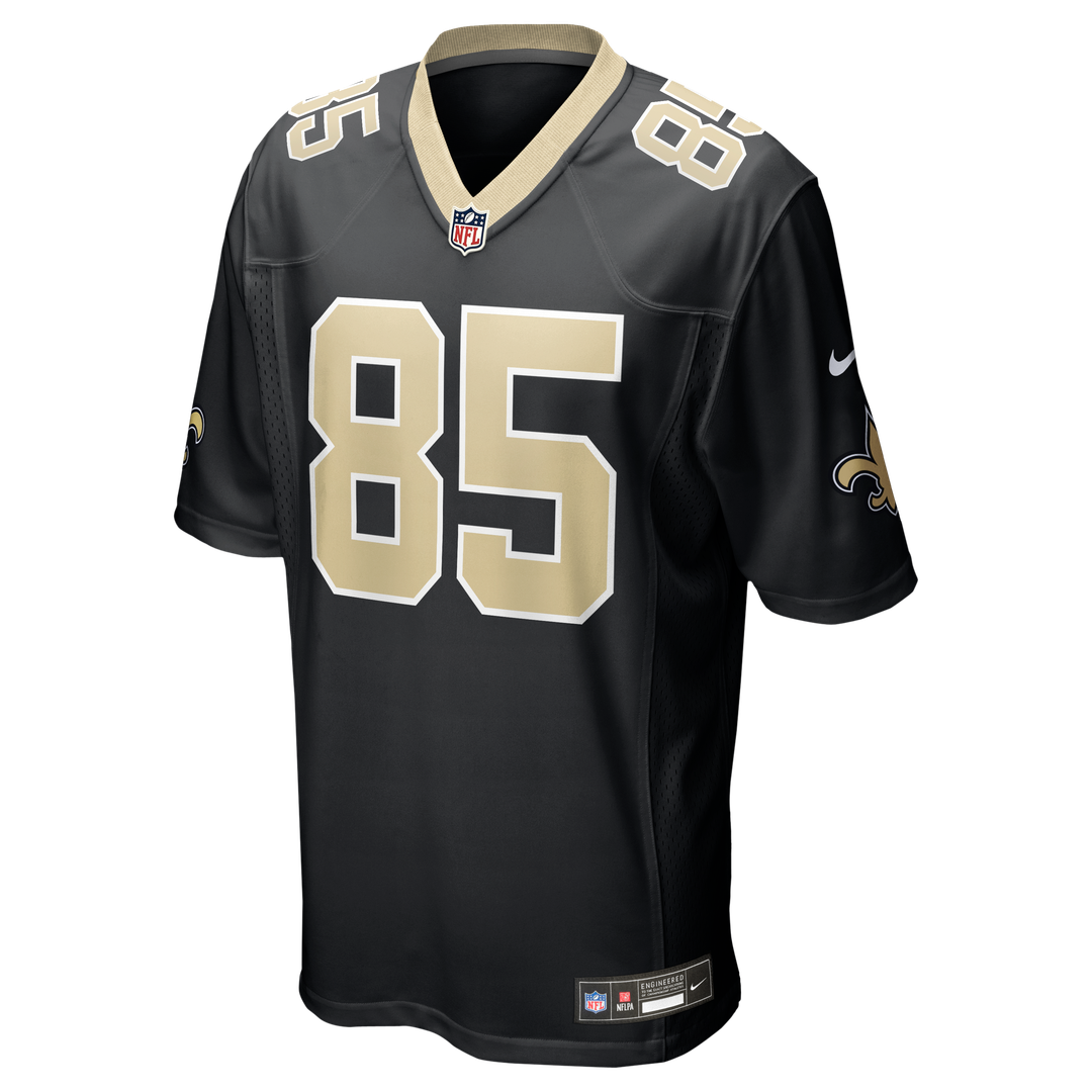 New Orleans Saints Jontre Kirklin Nike Black Game Jersey