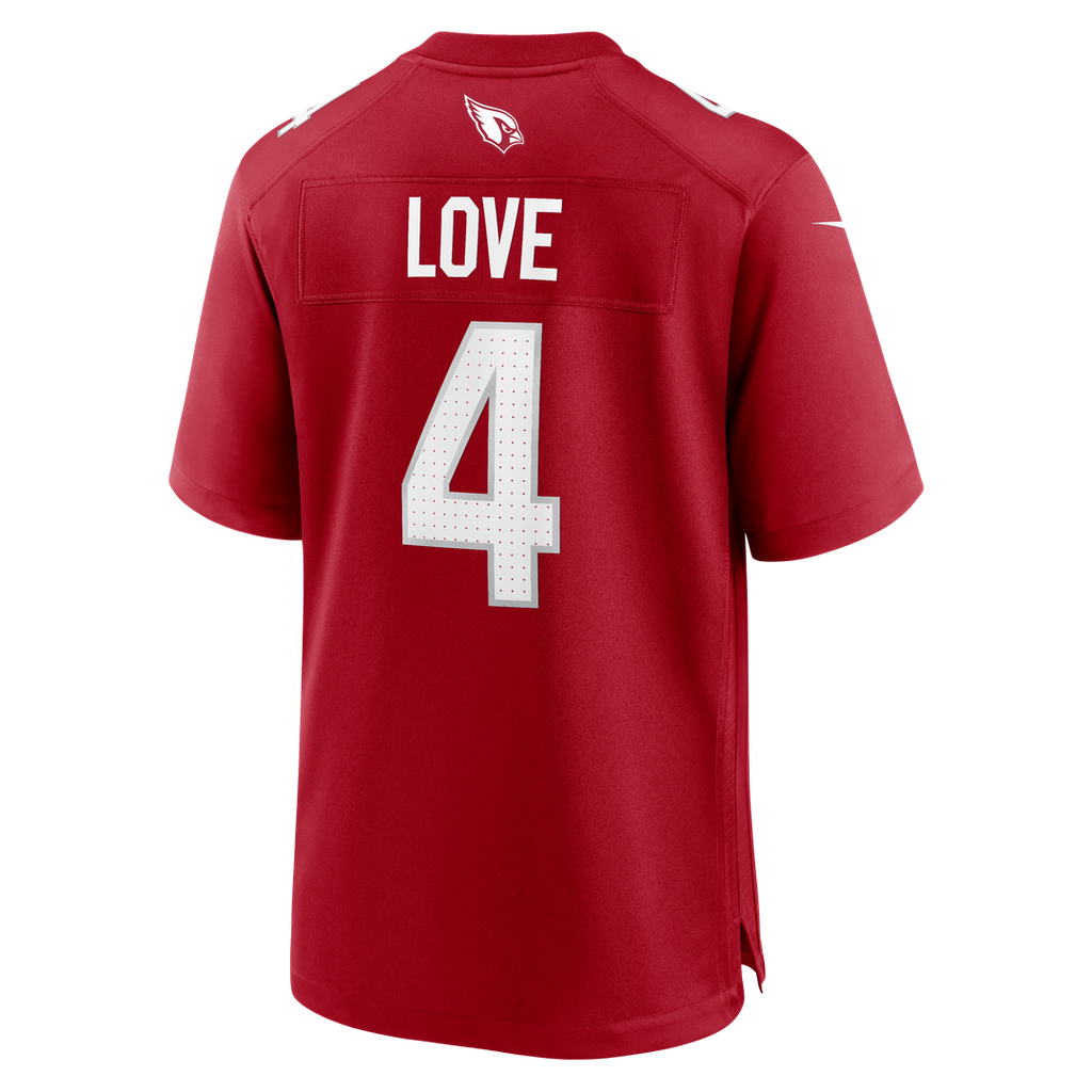 Arizona Cardinals Jeremiyah Love Nike White Game Jersey