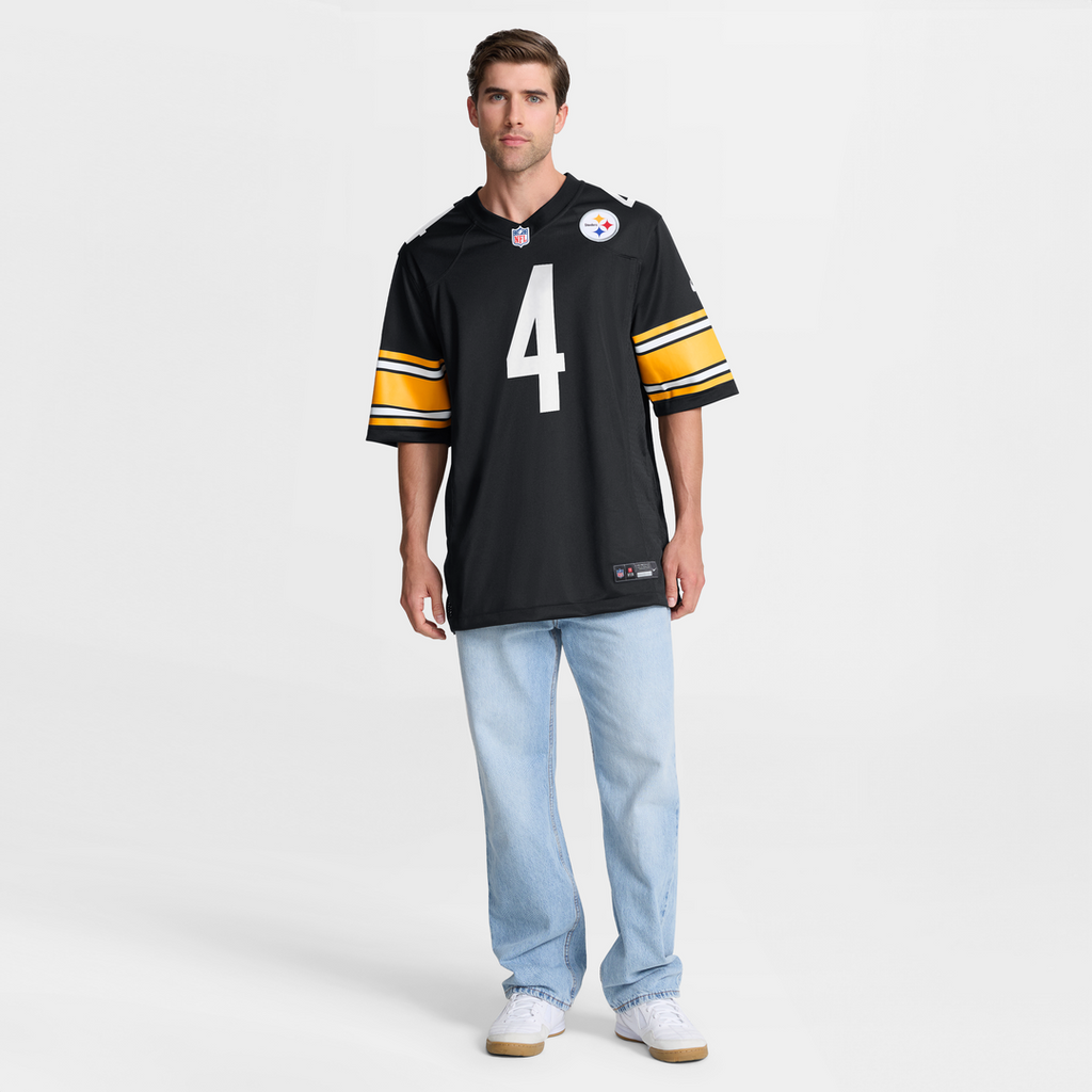 Pittsburgh Steelers DK Metcalf Nike Black Game Jersey