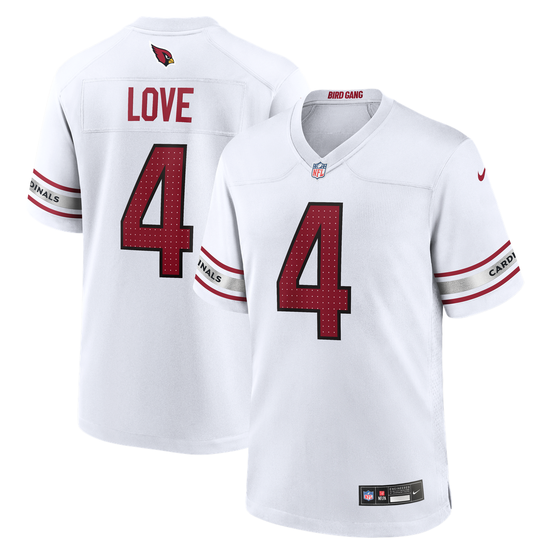 Arizona Cardinals Jeremiyah Love Nike Cardinal Game Jersey