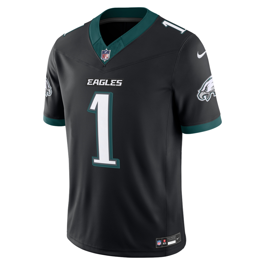 Philadelphia Eagles Jalen Hurts Nike Kelly Green Alternate Vapor FUSE Stitched Limited Jersey