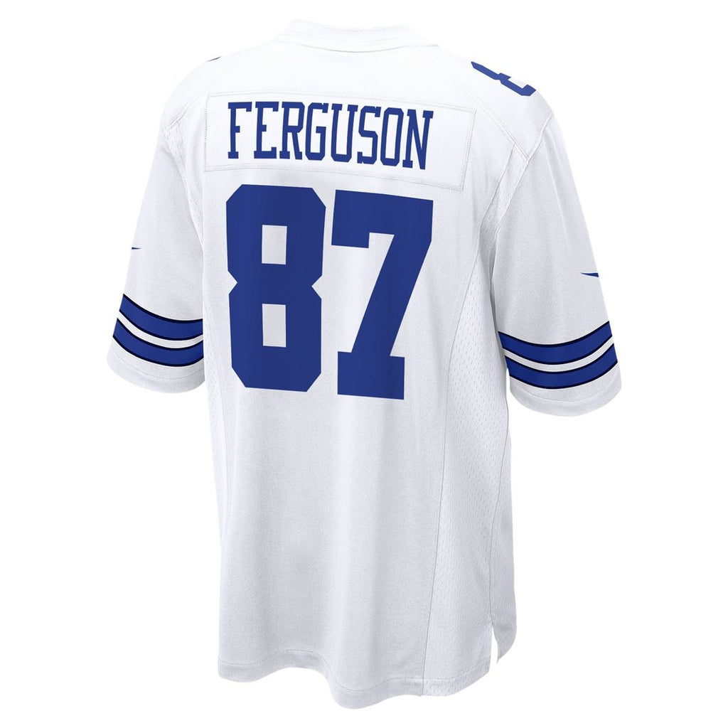 Dallas Cowboys Jake Ferguson Nike Navy Game Jersey