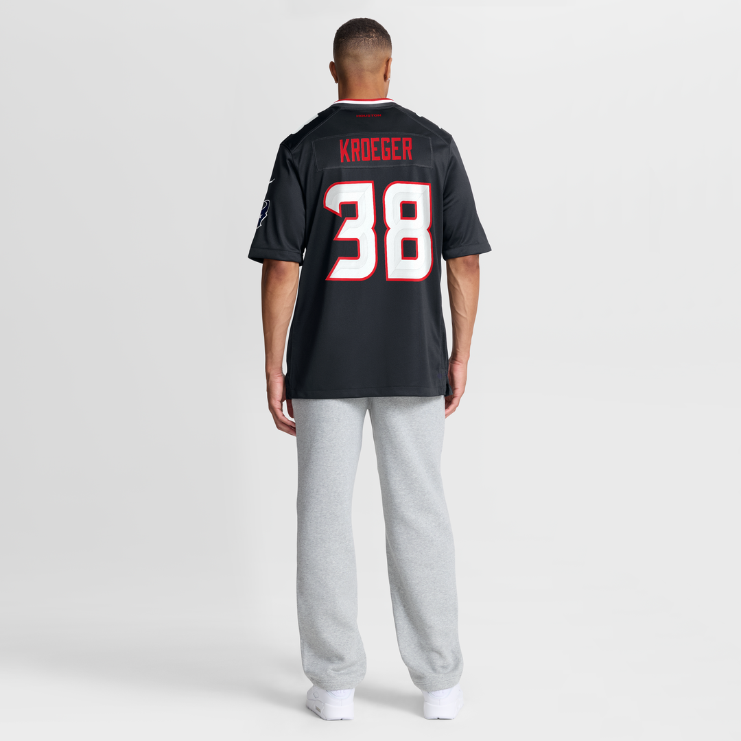 Houston Texans Kai Kroeger Nike Navy Game Jersey