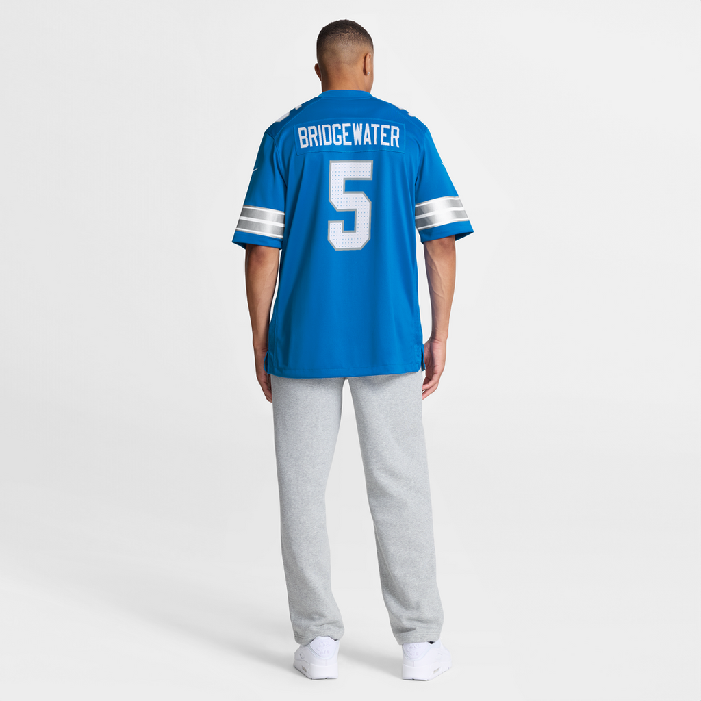 Detroit Lions Teddy Bridgewater Nike Blue Game Jersey