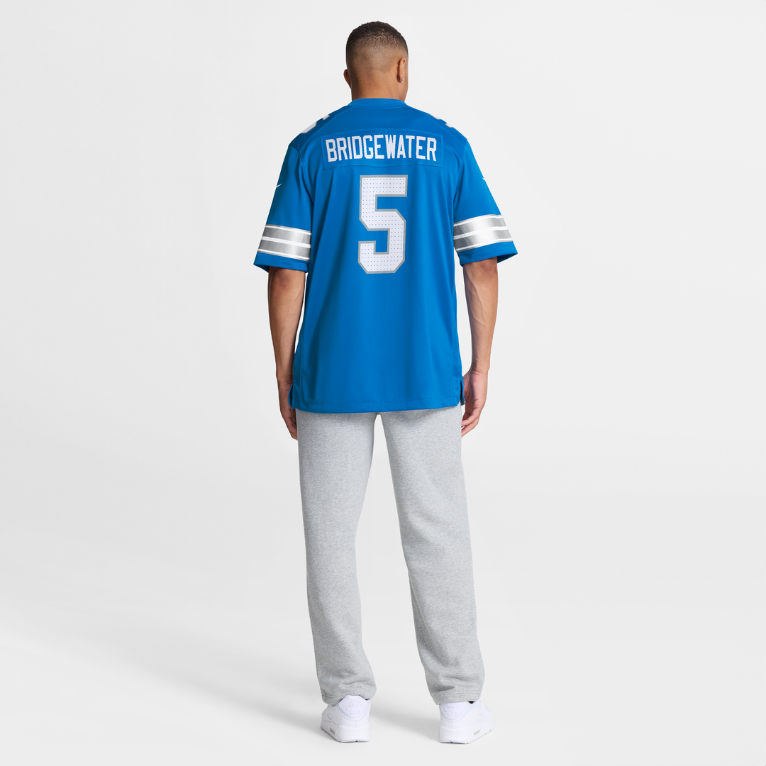Detroit Lions Teddy Bridgewater Nike Blue Game Jersey