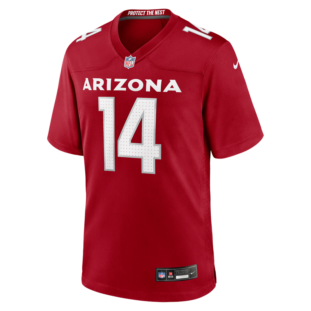 Arizona Cardinals Michael Wilson Nike Cardinal Game Jersey