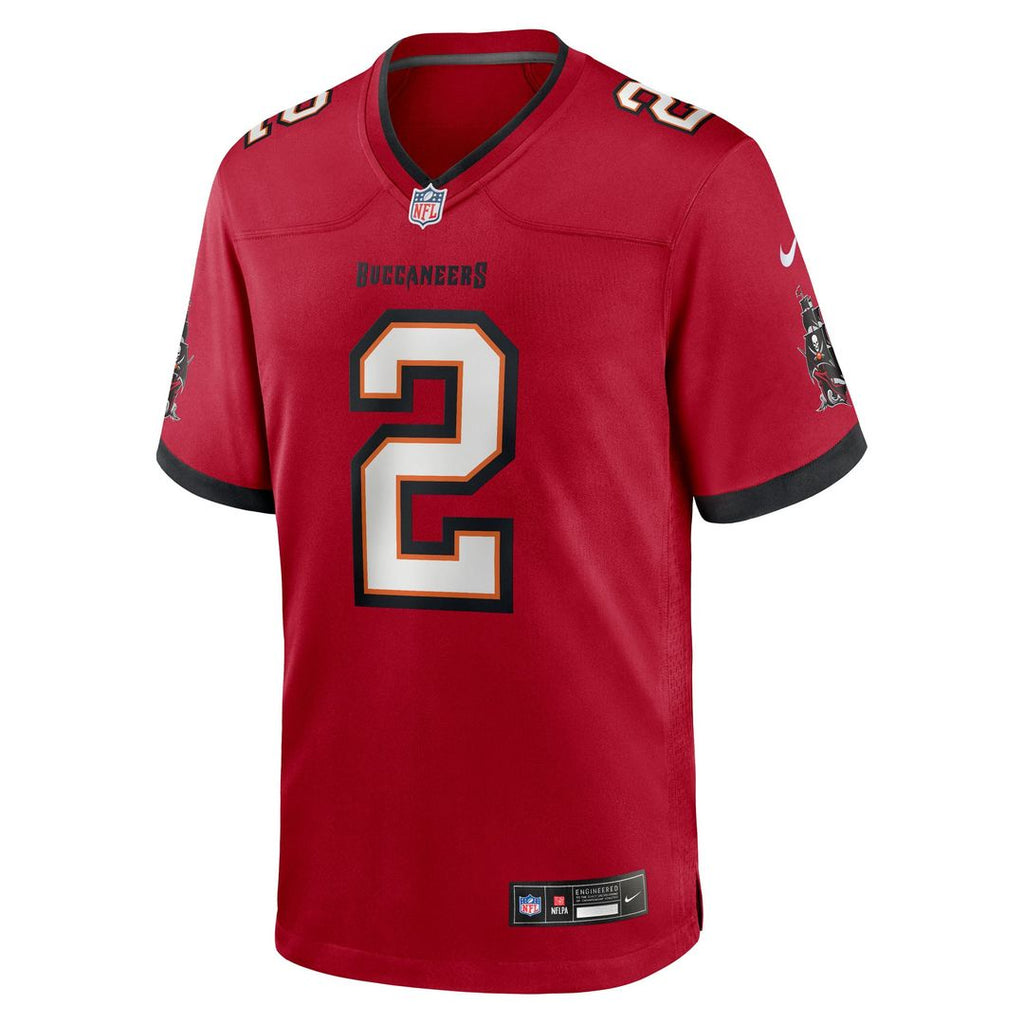 Tampa Bay Buccaneers Emeka Egbuka Nike Red Game Jersey