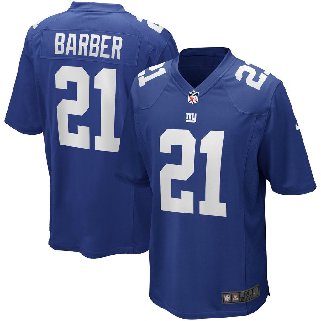 New York Giants Tiki Barber Nike Royal Retired Player Game Jersey