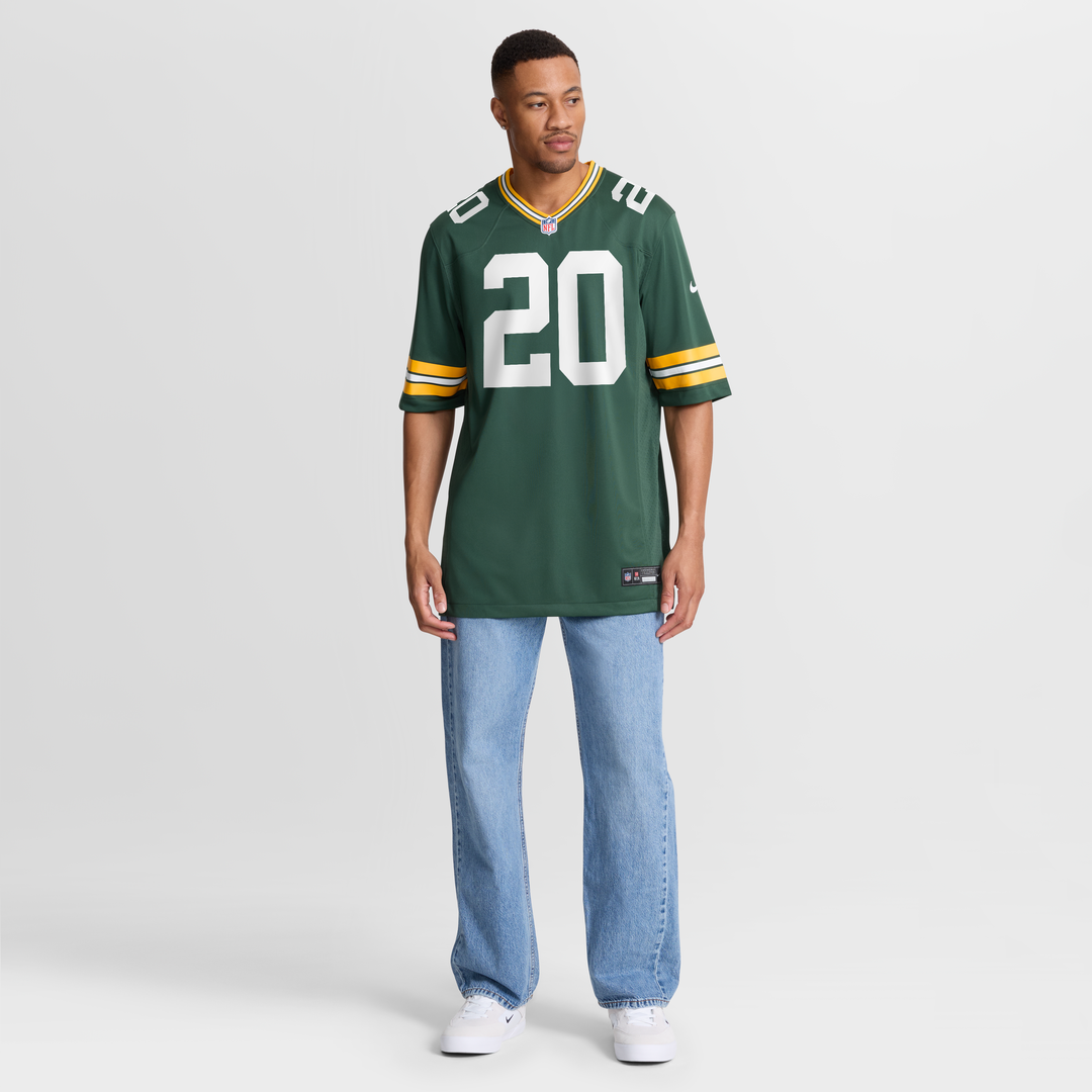 Green Bay Packers Javon Bullard Nike Green Game Jersey