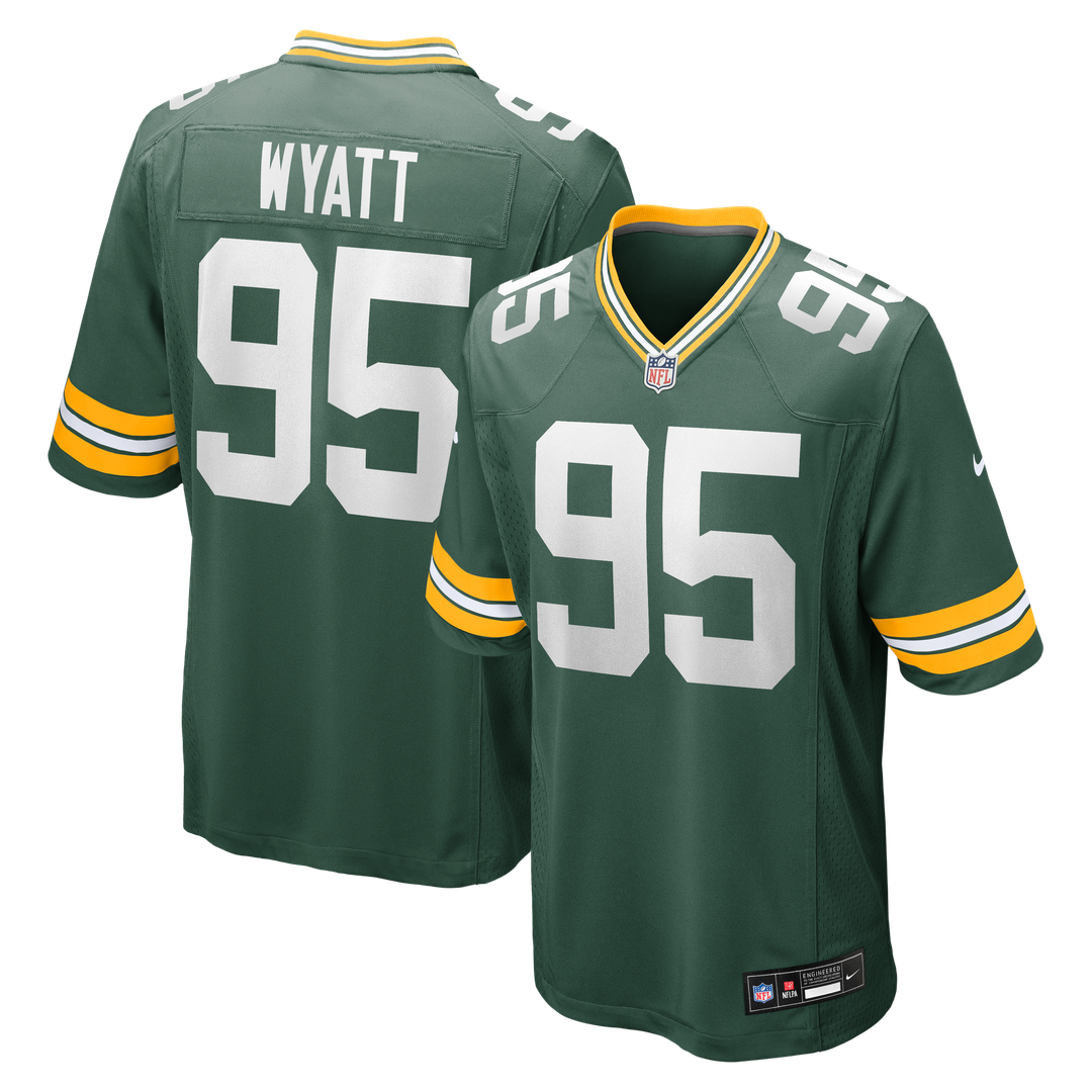 Green Bay Packers Devonte Wyatt Nike Green Game Jersey