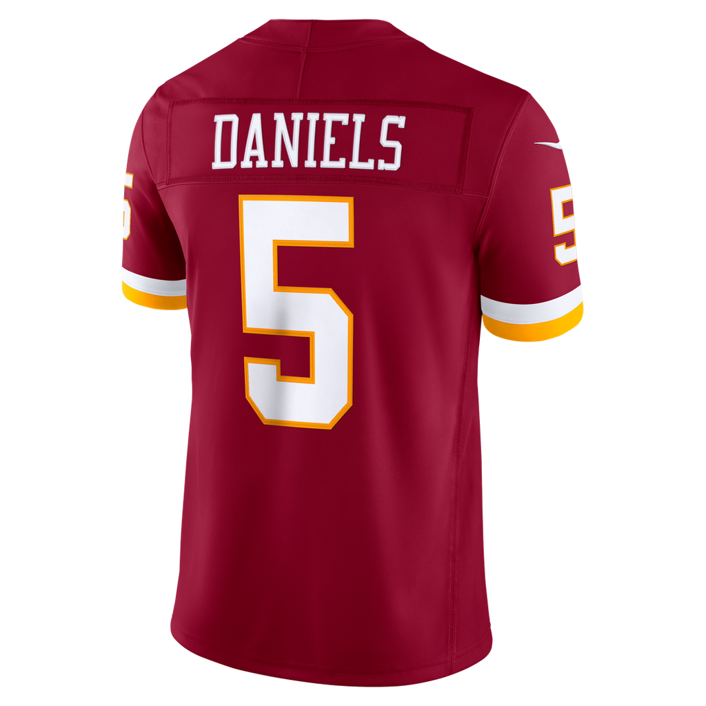 Washington Commanders Jayden Daniels Nike Burgundy Team Vapor FUSE Stitched Limited Jersey
