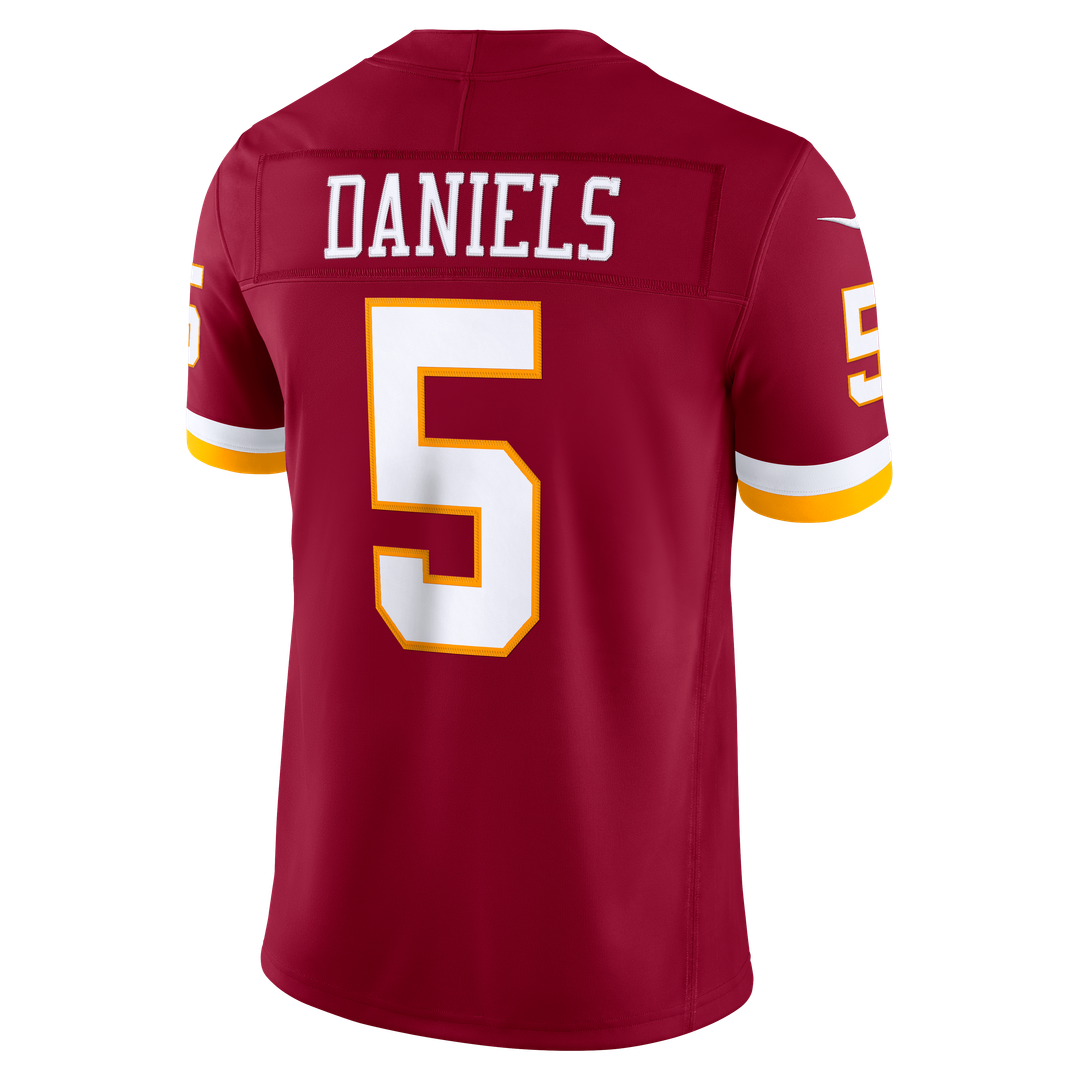 Washington Commanders Jayden Daniels Nike Burgundy Team Vapor FUSE Stitched Limited Jersey