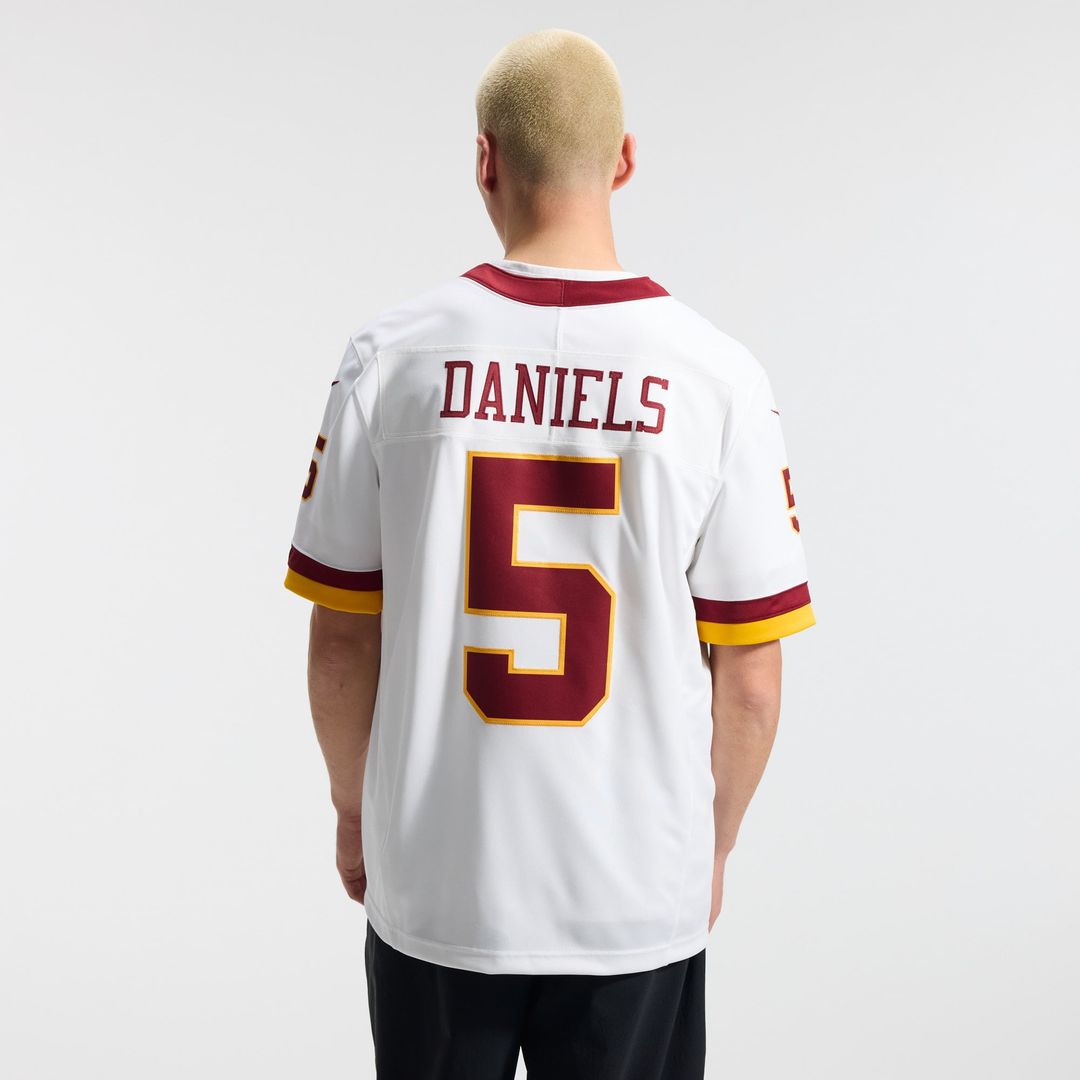 Washington Commanders Jayden Daniels Nike Burgundy Team Vapor FUSE Stitched Limited Jersey