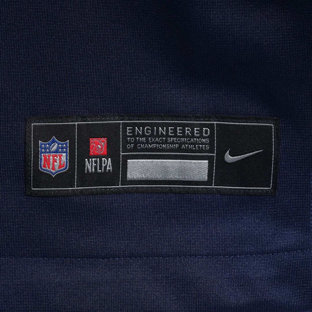 New England Patriots Joshua Farmer Nike Navy Game Jersey
