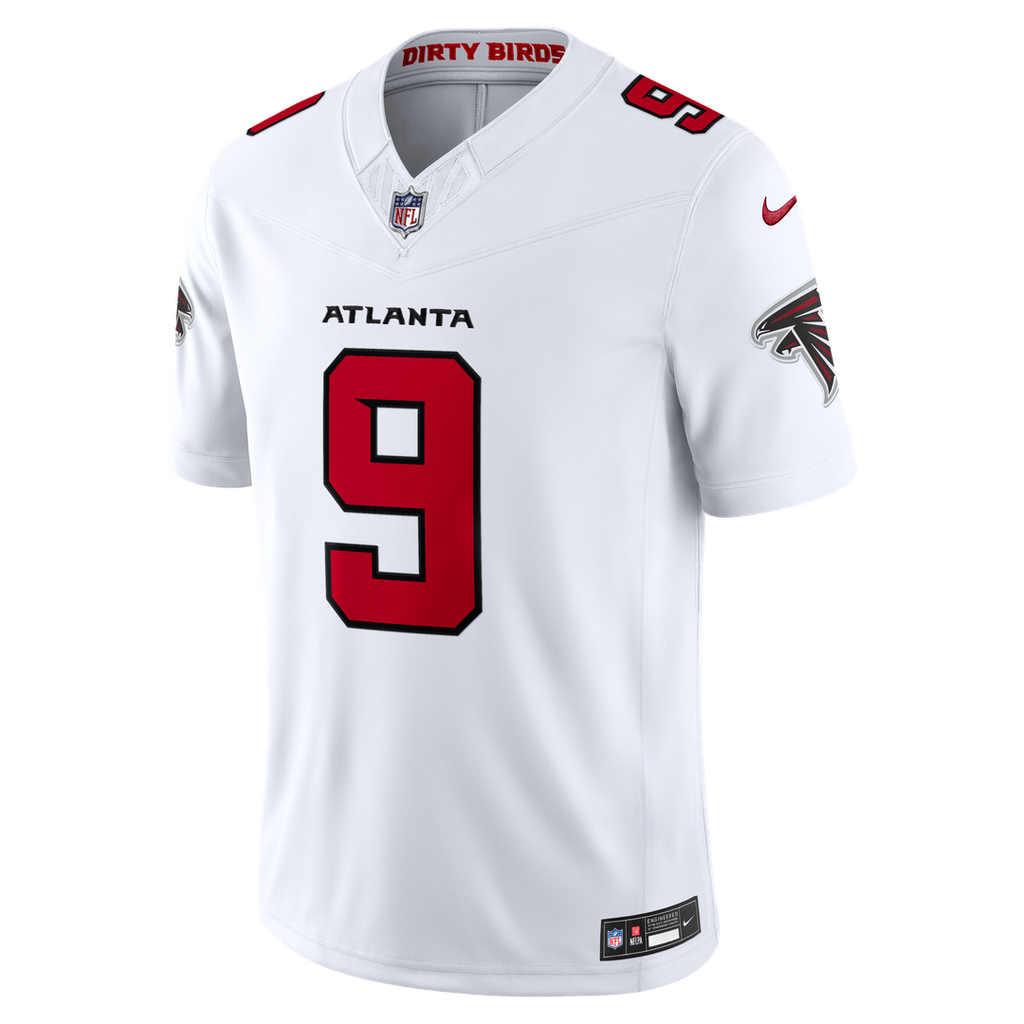 Atlanta Falcons Michael Penix Jr. Nike Black Alternate Throwback Vapor FUSE Stitched Limited Jersey