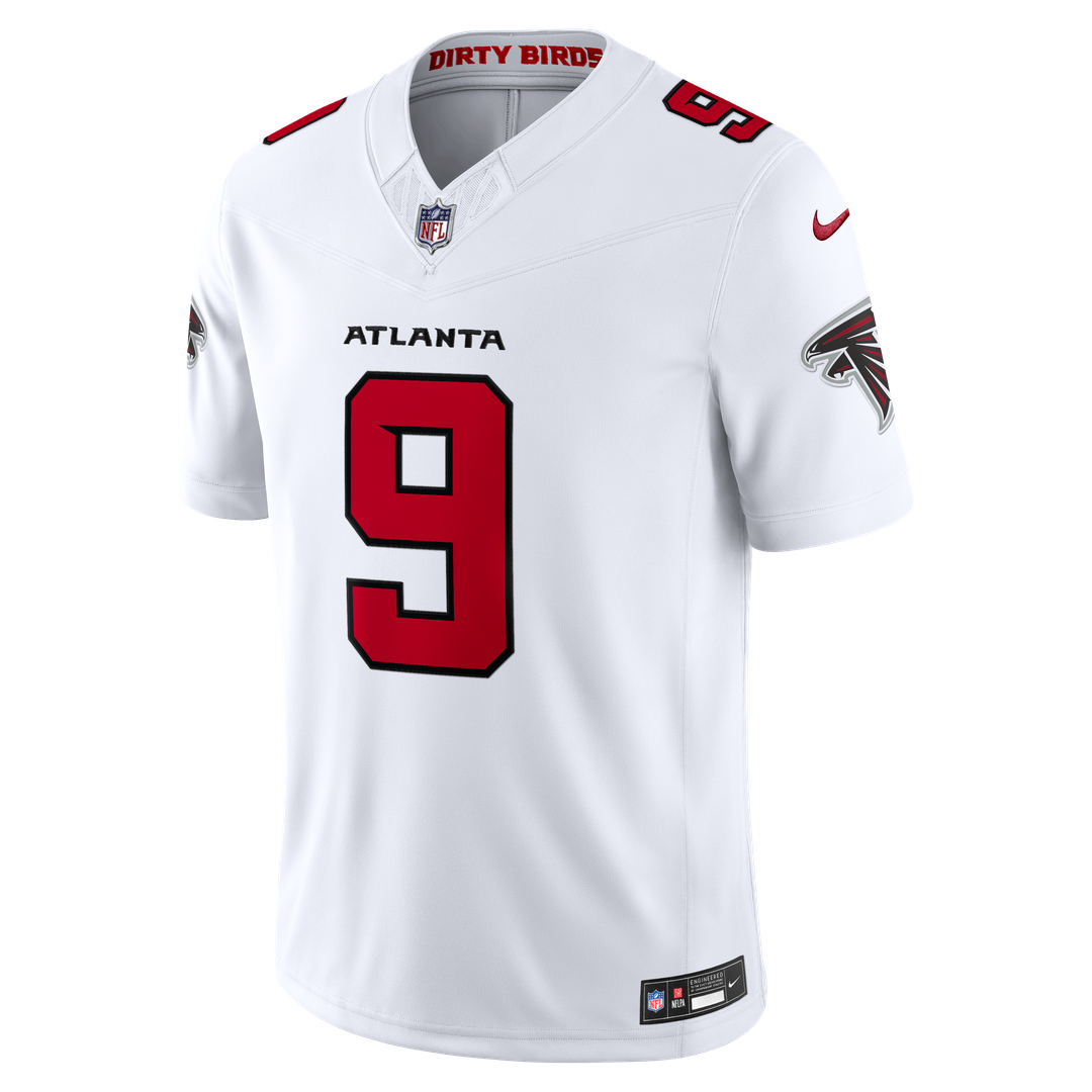 Atlanta Falcons Michael Penix Jr. Nike Black Alternate Throwback Vapor FUSE Stitched Limited Jersey