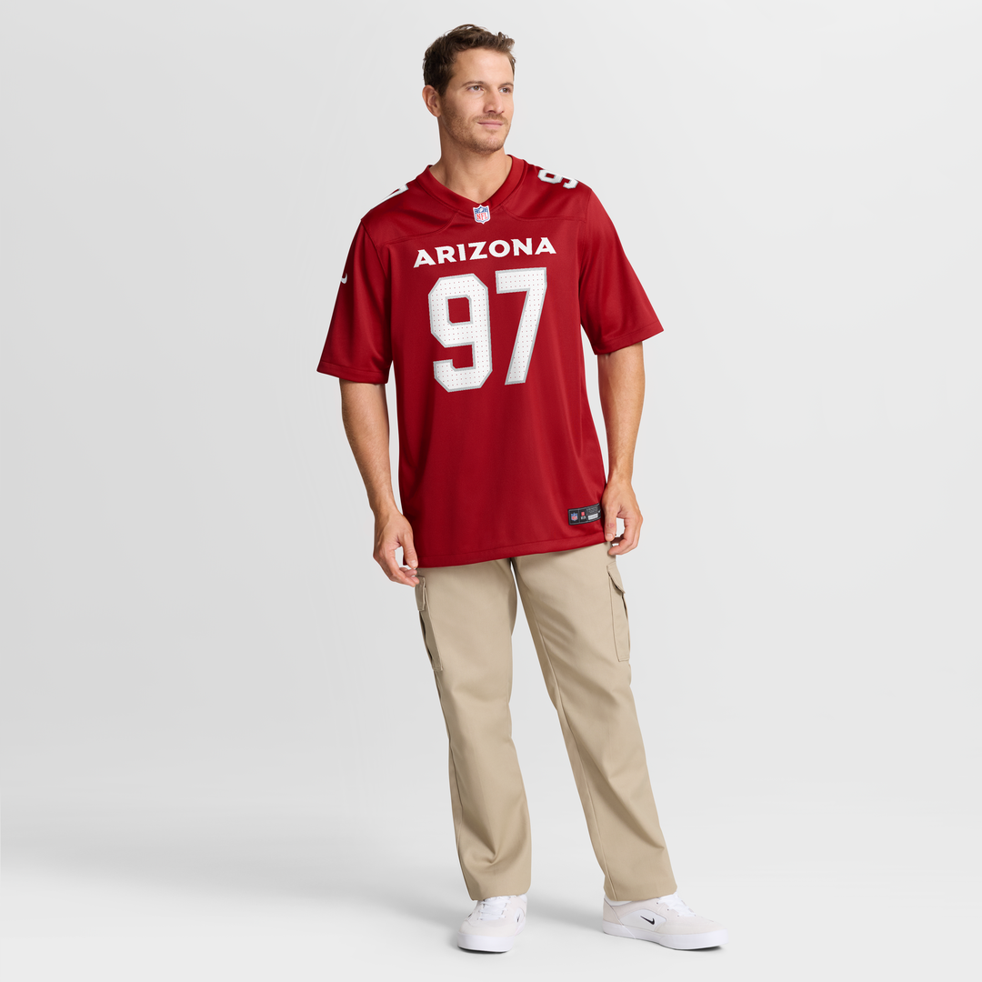 Arizona Cardinals Walter Nolen Nike Cardinal Game Jersey