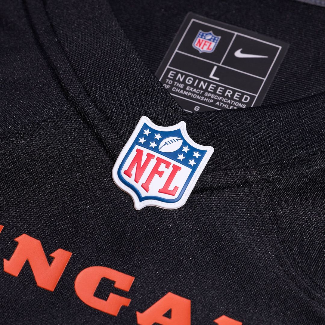Cincinnati Bengals Andrei Iosivas Nike Black Game Jersey