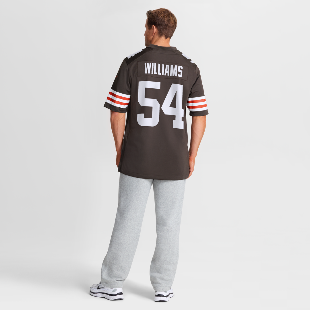 Cleveland Browns Sam Williams Nike Brown Game Jersey
