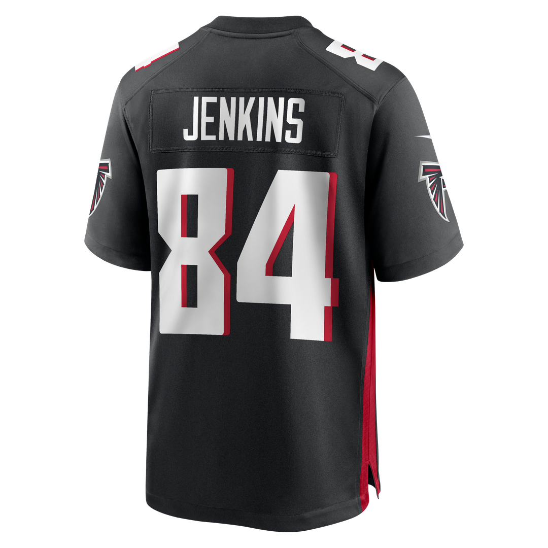 Atlanta Falcons Alfred Jenkins Nike Black Retired Player Game Jersey