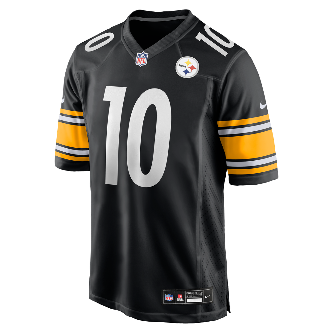 Pittsburgh Steelers Roman Wilson Nike Black Game Jersey
