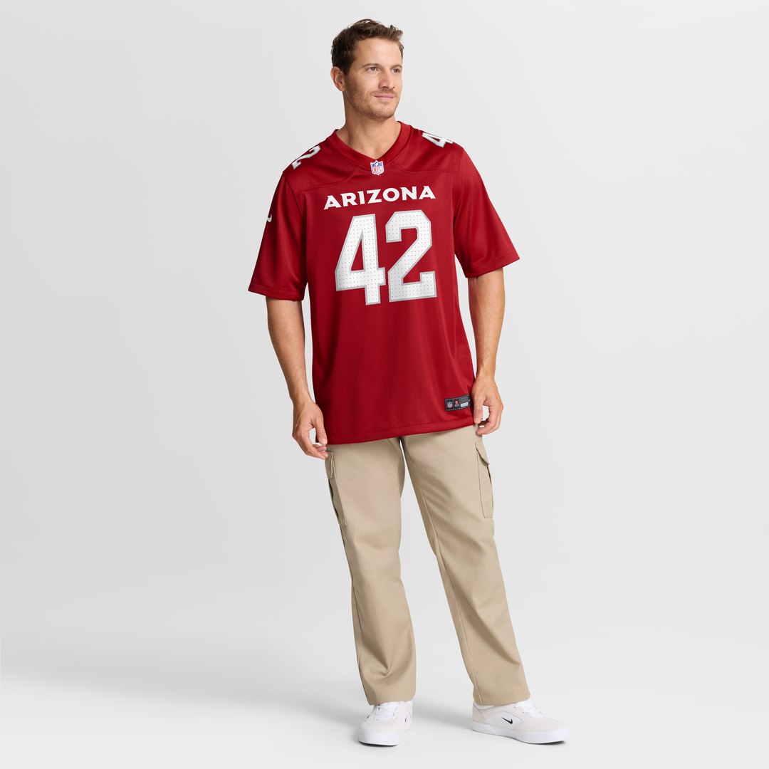 Arizona Cardinals Dadrion Taylor - Demerson Nike Cardinal Game Jersey