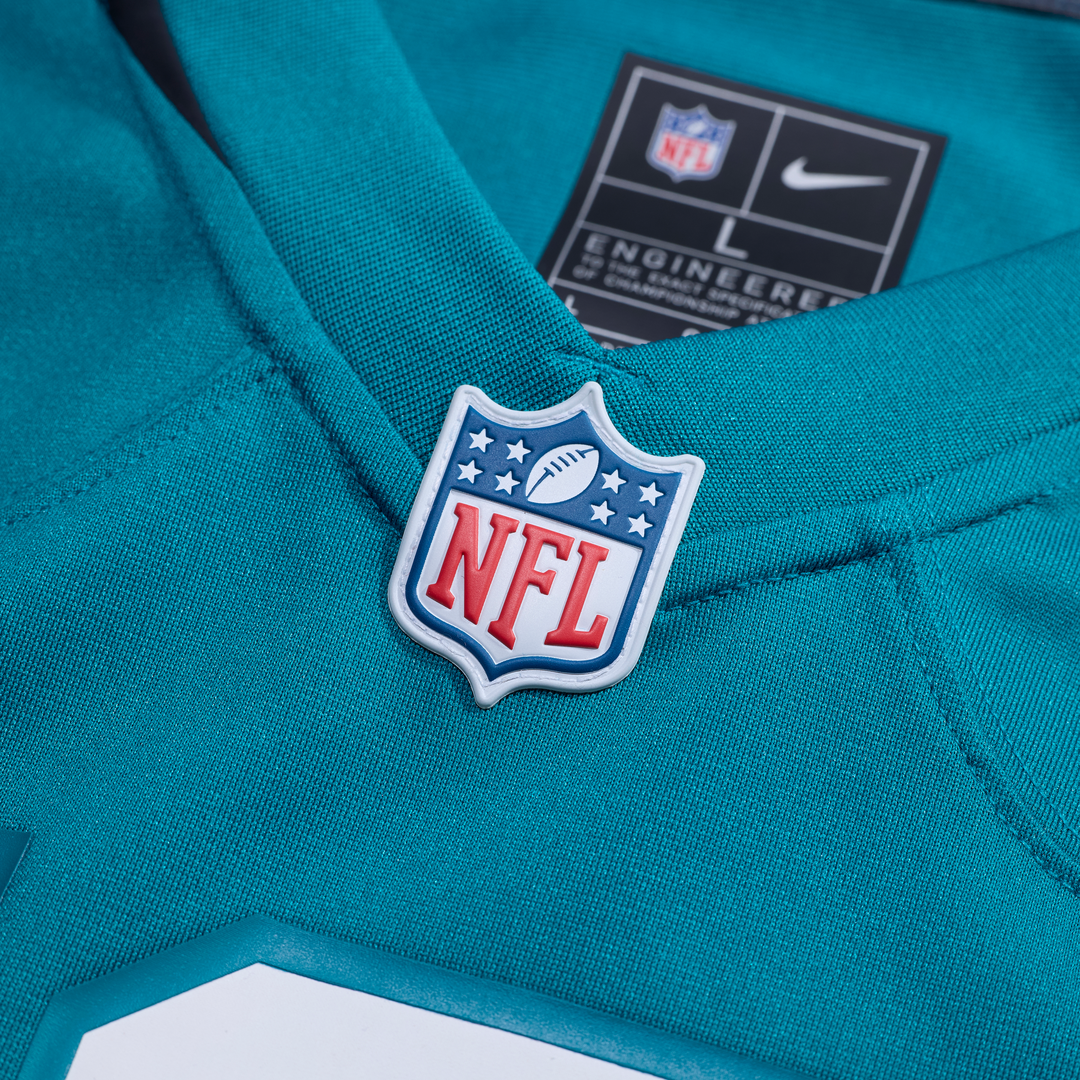 Jacksonville Jaguars Danny Striggow Nike Teal Game Jersey