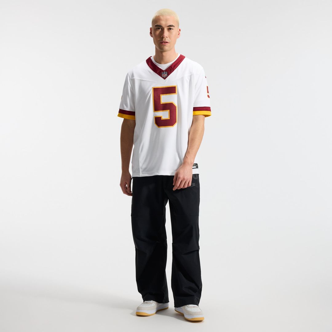 Washington Commanders Jayden Daniels Nike Burgundy Team Vapor FUSE Stitched Limited Jersey