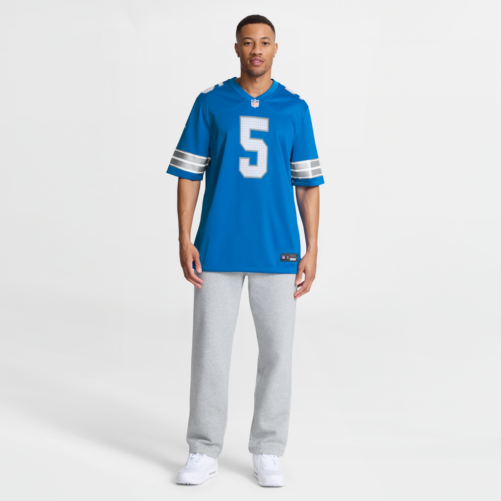 Detroit Lions Teddy Bridgewater Nike Blue Game Jersey