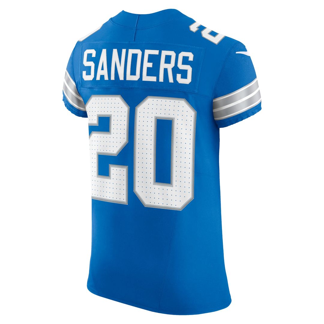 Detroit Lions Barry Sanders Nike Black Alternate Vapor FUSE Elite Jersey