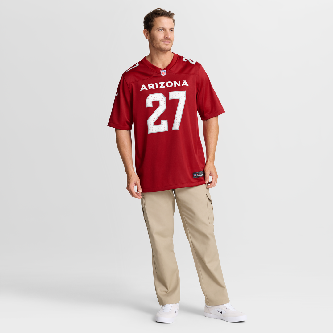 Arizona Cardinals Divaad Wilson Nike Cardinal Game Jersey