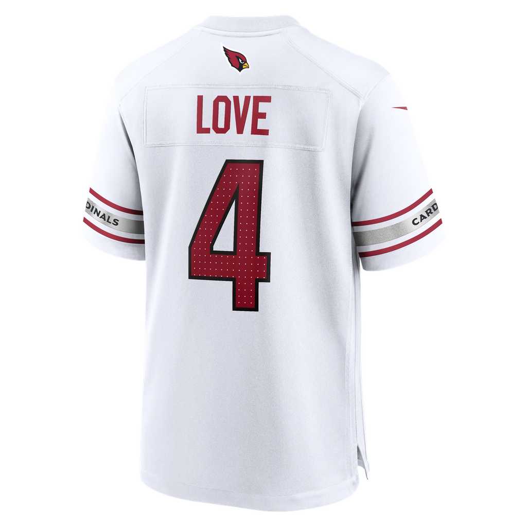 Arizona Cardinals Jeremiyah Love Nike Black Alternate Game Jersey