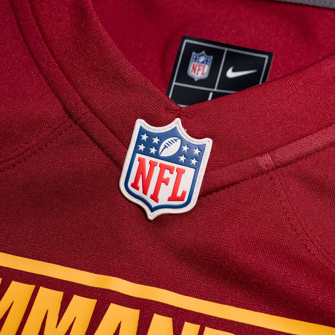 Washington Commanders Nick Allegretti Nike Burgundy Game Jersey