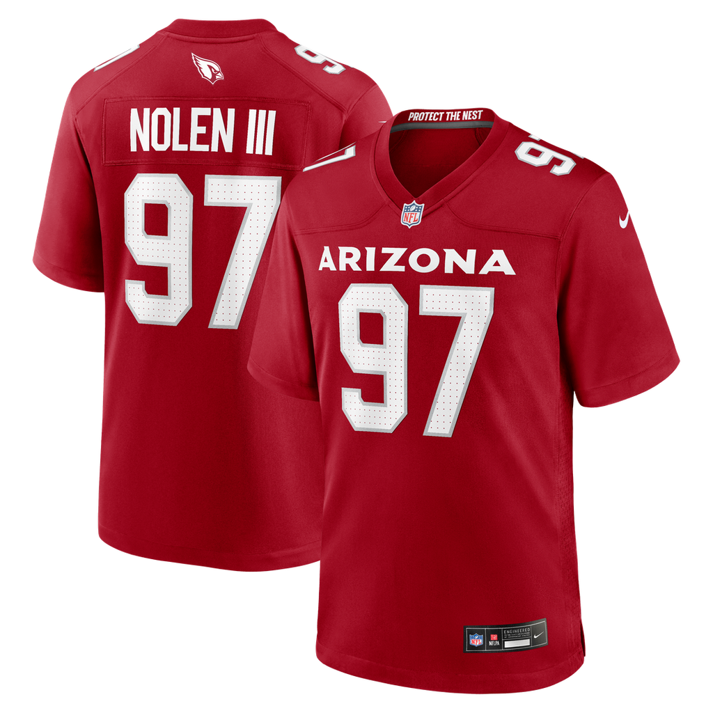Arizona Cardinals Walter Nolen Nike Cardinal Game Jersey