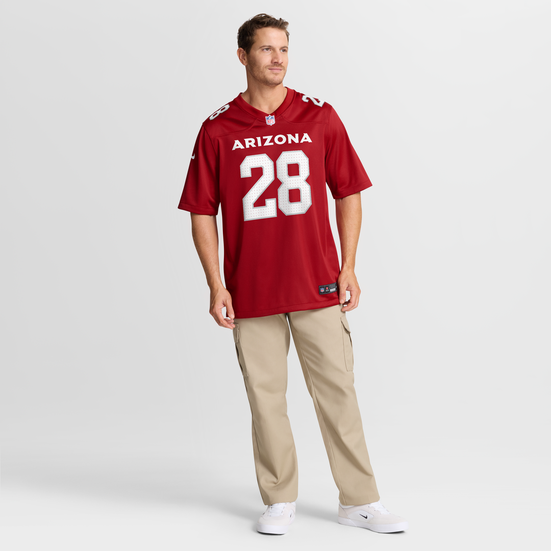 Arizona Cardinals Elijah Jones Nike Cardinal Game Jersey