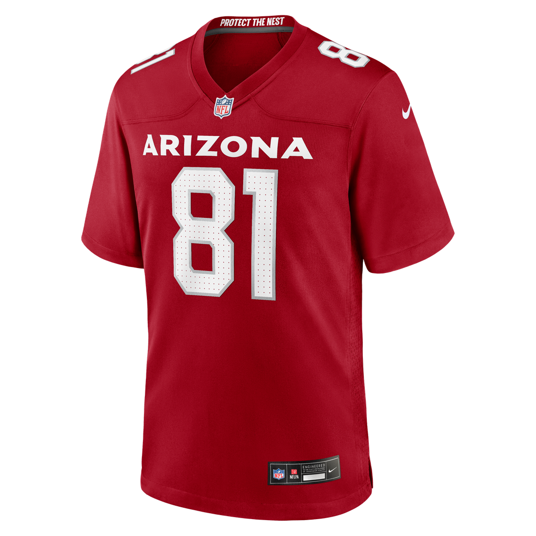 Arizona Cardinals Travis Vokolek Nike Cardinal Game Jersey