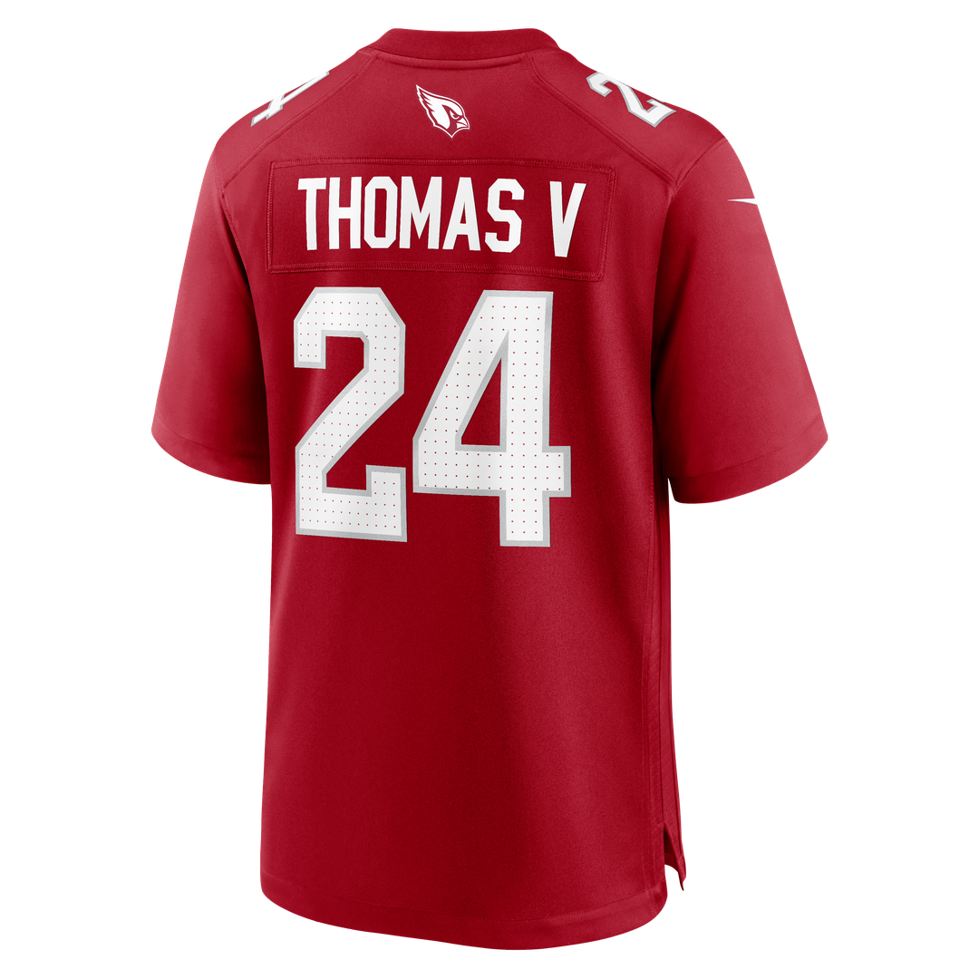 Arizona Cardinals Starling Thomas V Nike Cardinal Game Jersey